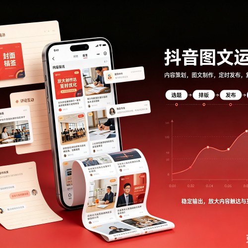 三原抖音图文代运营服务